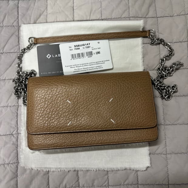 마르지엘라woc체인백 브라운