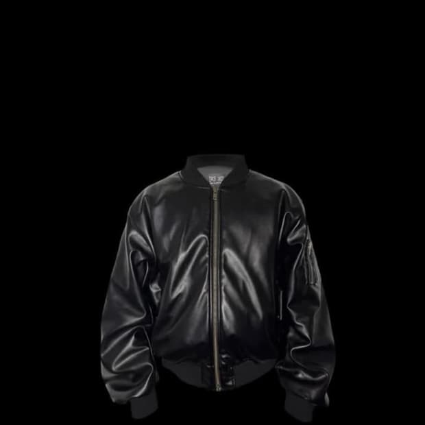 [2] 에모스탠스클럽 레더 봄버 저켓