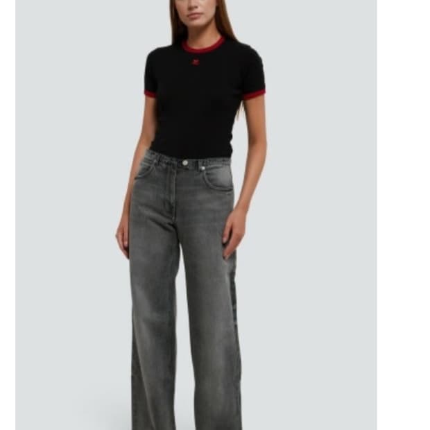 꾸레쥬 Courreges 2023 스트레이트 와이드 팬츠  40사이즈