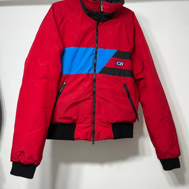 90s 바람막이 올드스쿨 패딩 