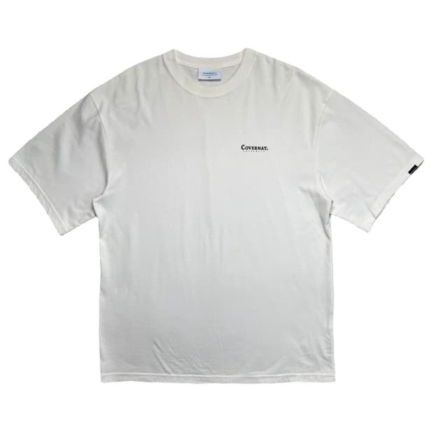 COVERNAT 티셔츠 화이트 M