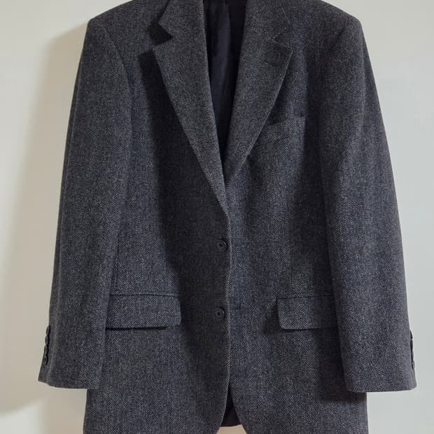 브룩스브라더스 346 헤링본 울 자켓