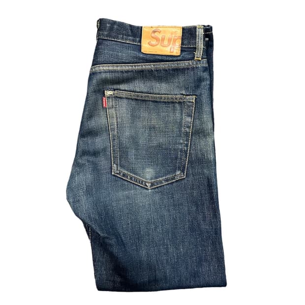 슈프림 셀비지 데님 팬츠