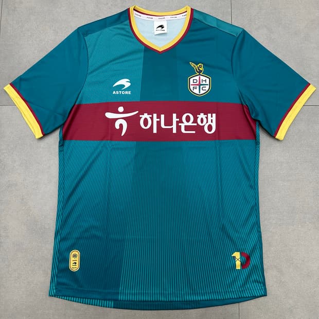대전하나시티즌 축구 유니폼 저지 반팔티셔츠 100