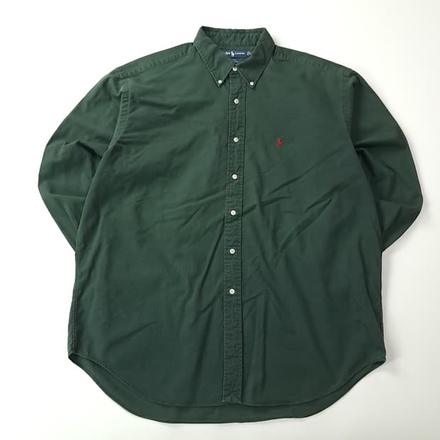 CK488 XL 폴로 90s 블레이크 다크그린 셔츠 남방