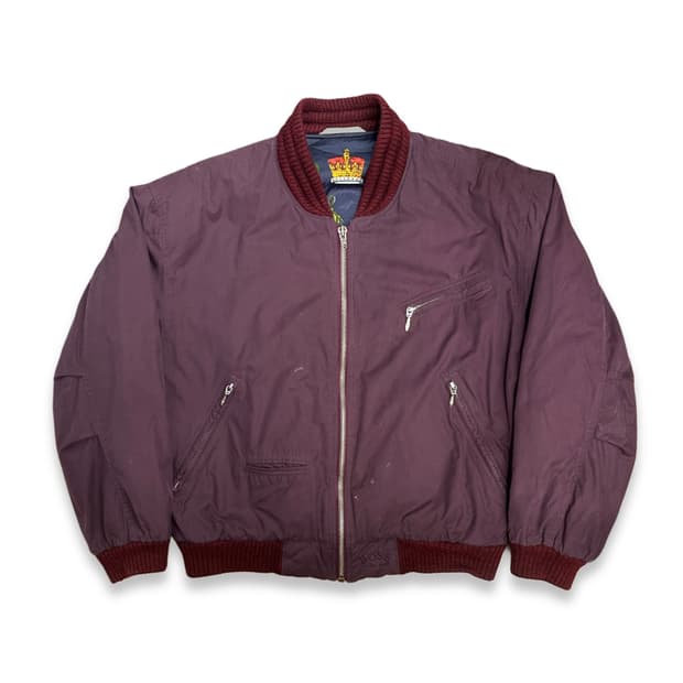 80s Hugo boss 봄버 자켓 XL