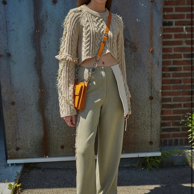 andersonbell 앤더슨벨 플랩팬츠