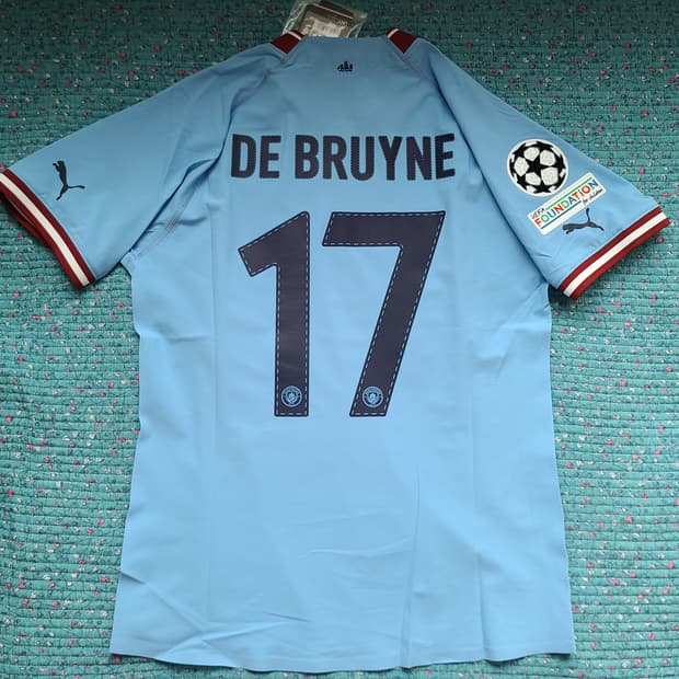 22/23 맨체스터 시티 홈 선수지급용 데브라이너 (US M)