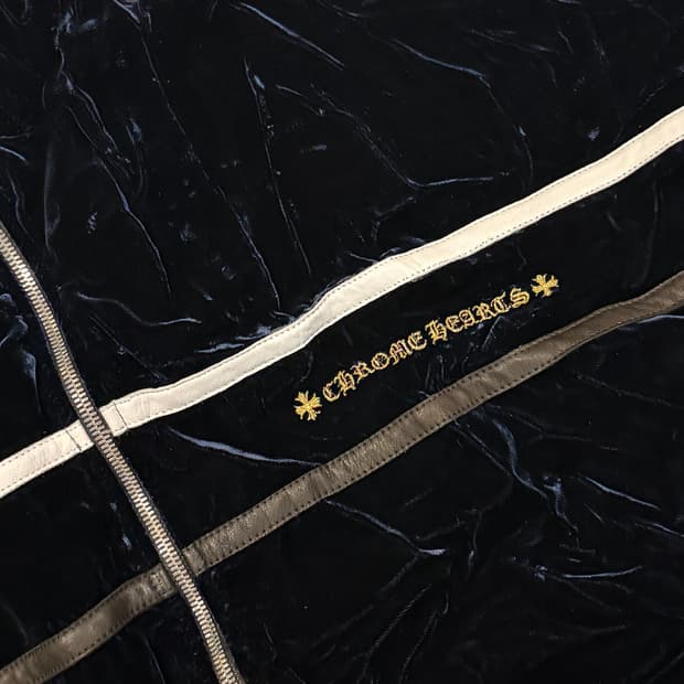 크롬하츠 벨벳 집업 (네이비)XL