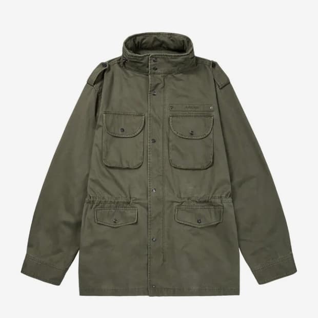 Washed Field Jacket (Khaki)