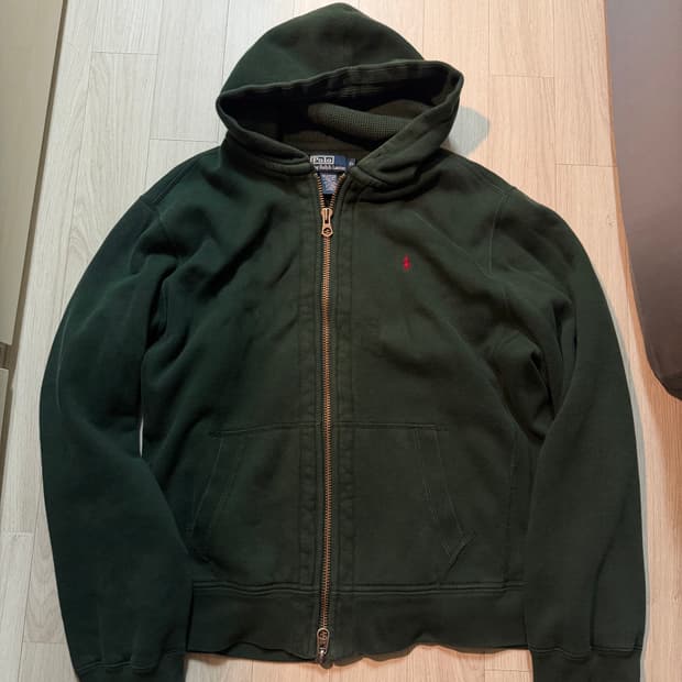 폴로랄프로렌 빈티지 써멀 투웨이 후드집업