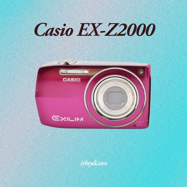 미품급) (로제, 모카, 아일릿) 카시오 엑슬림 z2000 로즈핑크