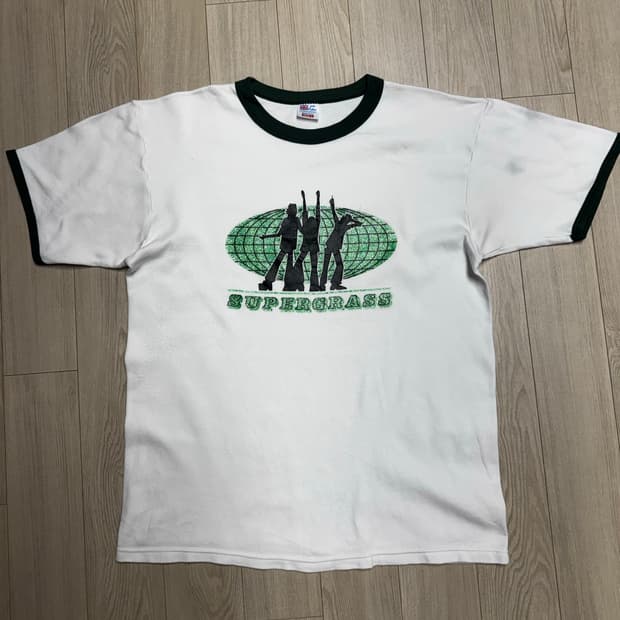 Vintage Supergrass 티셔츠 L