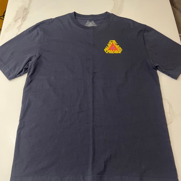 [XL] 팔라스 P3 베어 타임즈 반팔티 티셔츠 네이비 - 22SS