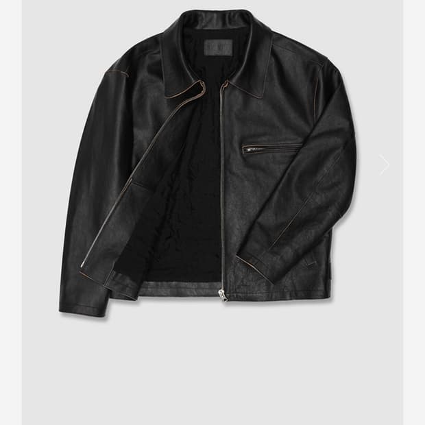 Urbanic30 버팔로 가죽 자켓