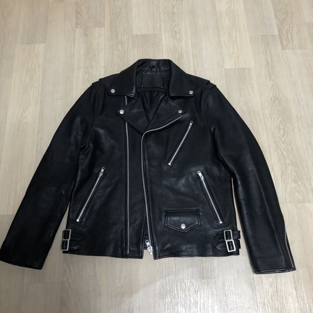 (L) 비바 스튜디오 VIVA STUDIO 소가죽 클래식 라이더 자켓