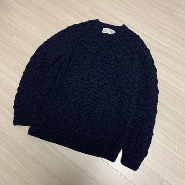 아테나디자인 아란 스웨터 M