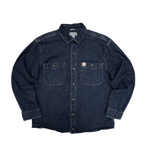 칼하트 90s 투포켓 데님셔츠(M)