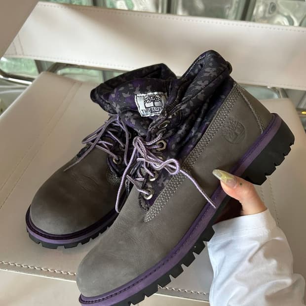 CAMO LACE UP BOOTS 카모 레이스업 부츠