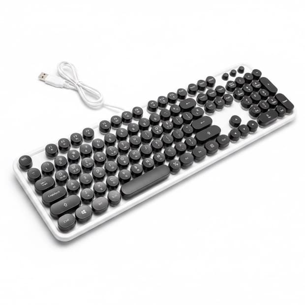 🖥️ actto KBD-47 레트로  감성 유선 키보드 판매합니다