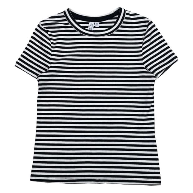 & OTHER STORIES 스트라이프 반팔 티 S