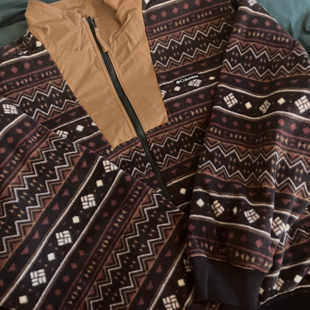 컬럼비아 리버시블 후리스