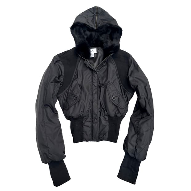 아르마니 익스체인지 n2b 봄버 패딩