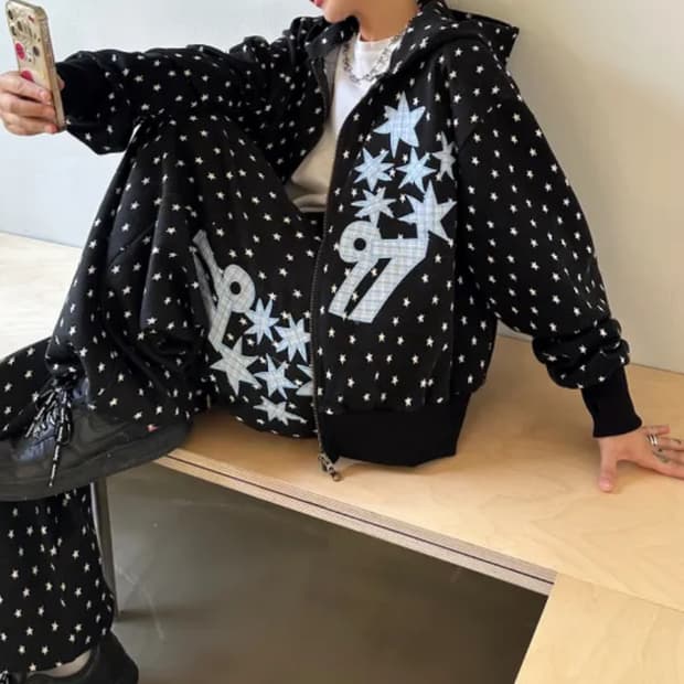 블랙 스타 암워머 트레이닝 세트