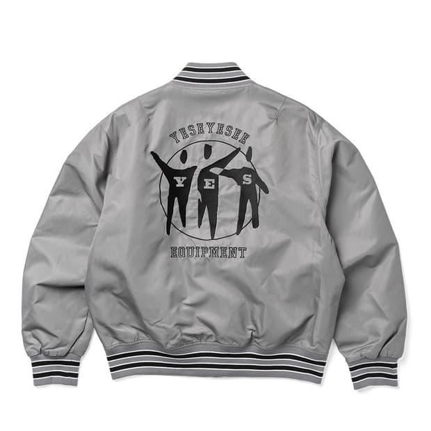 예스아이씨 Y.E.S Stadium Jacket Grey 자켓 L