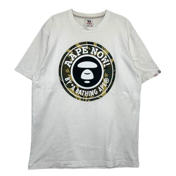 베이프 aape 반팔 카모