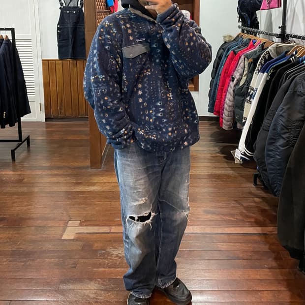 파타고니아 신칠라 플리스 풀오버 스냅티