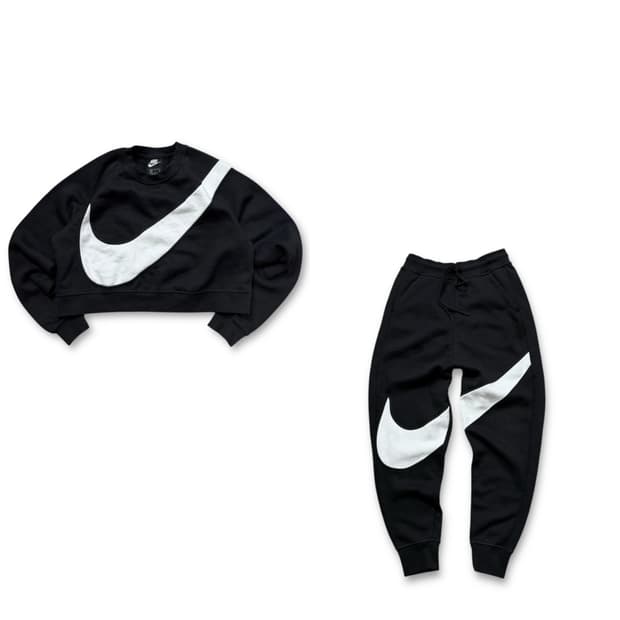 Nike (W) 빅 스우시 로고 트레이닝 셋업 
