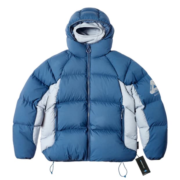 팔라스 퍼텍스 매트 바라클라바 푸파 블루 패딩