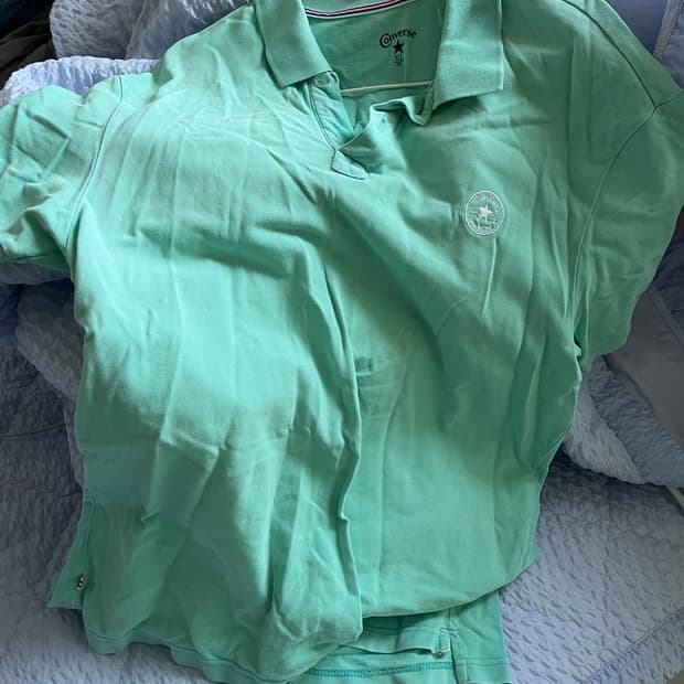 🪽컨버스 민트 여름 카라티셔츠 XL🍏