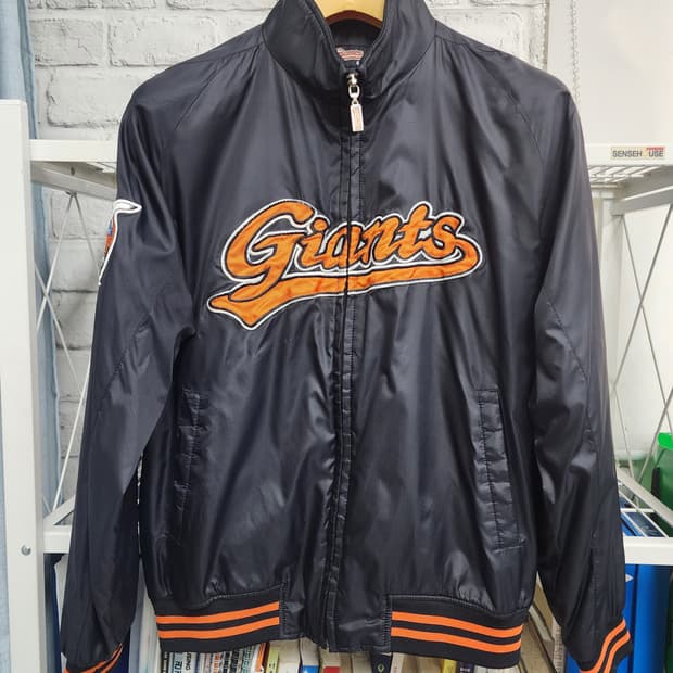 롯데자이언츠 바람막이 야구점퍼 80사이즈 올드유니폼 춘추점퍼 MM45