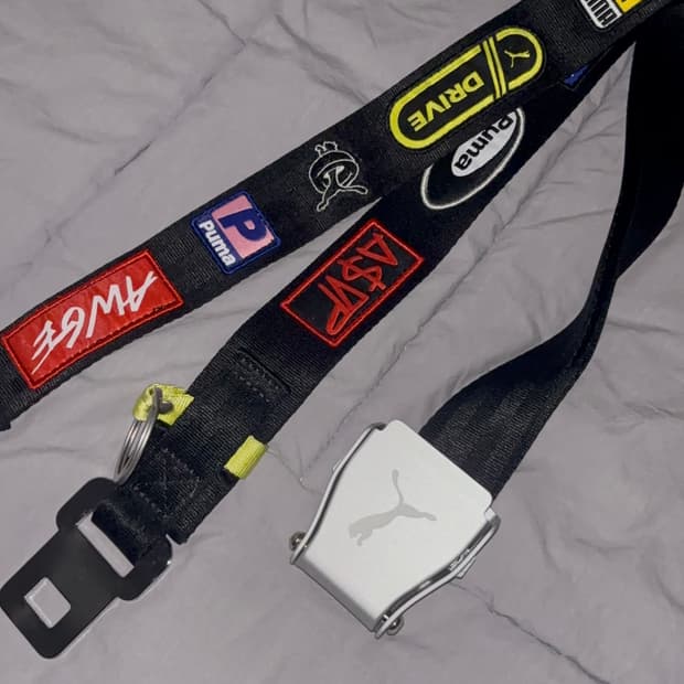 에이셉 라키 푸마 콜라보 벨트 급처