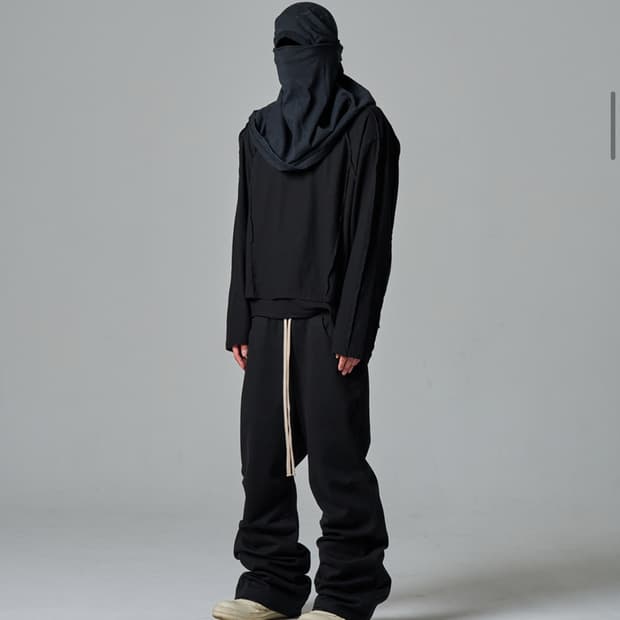 Wapworks 플레어 레이어드 스웻팬츠