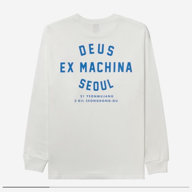 데우스 엑스 마키나 성수 미드나잇 블루 XL 롱슬리브