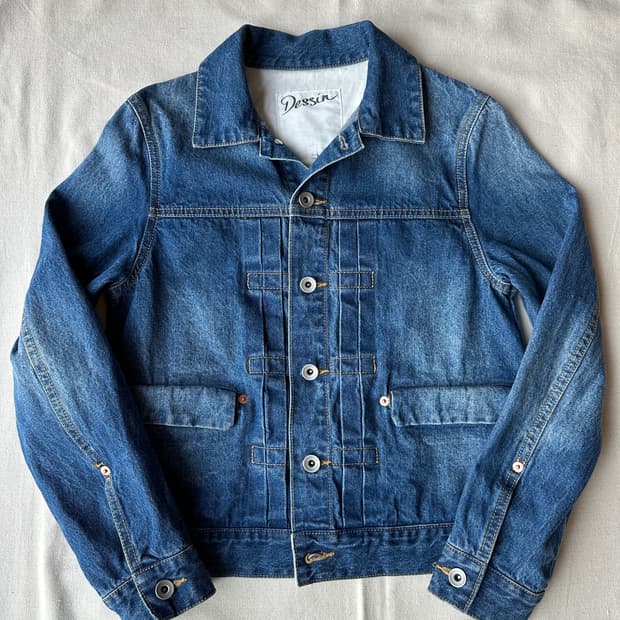 Dessin JPN 데생 크롭 데님 자켓 여성용 2