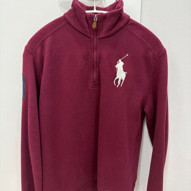 폴로 반집업 맨투맨