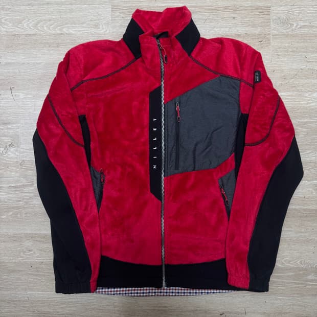 밀레 포켓 후리스 점퍼