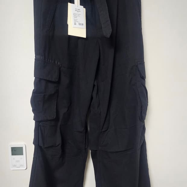 3)폴리테루 벨카고 블랙 팬츠(택째새제품)