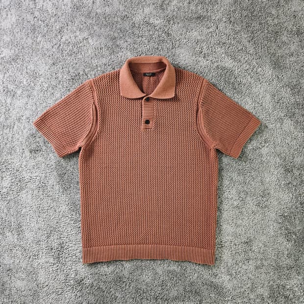 Massimo Dutti 니트 폴로 반팔