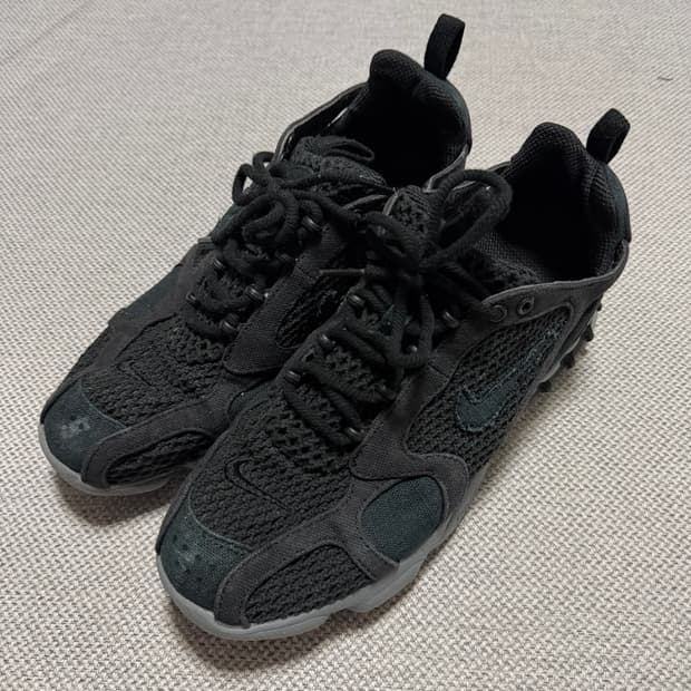 나이키 x 스투시 에어 줌 스피리돈 케이지 2 블랙