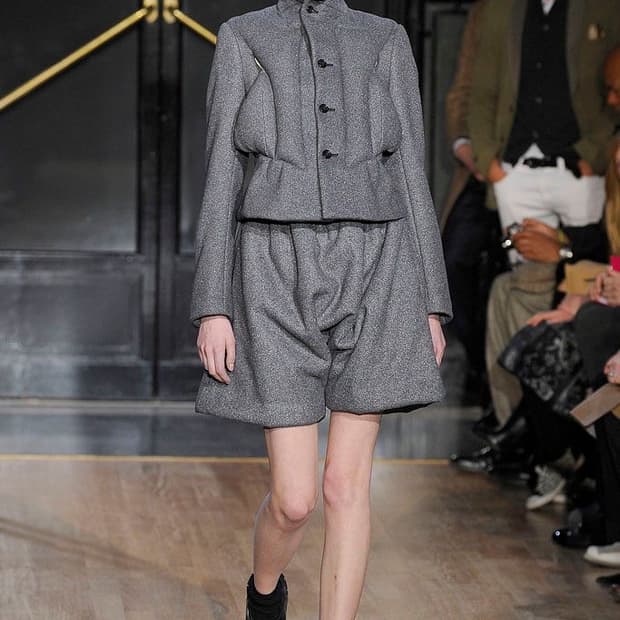 Padded Volume Half Pants