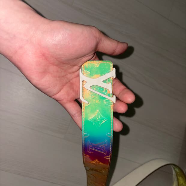 루이비통 프리즘 벨트