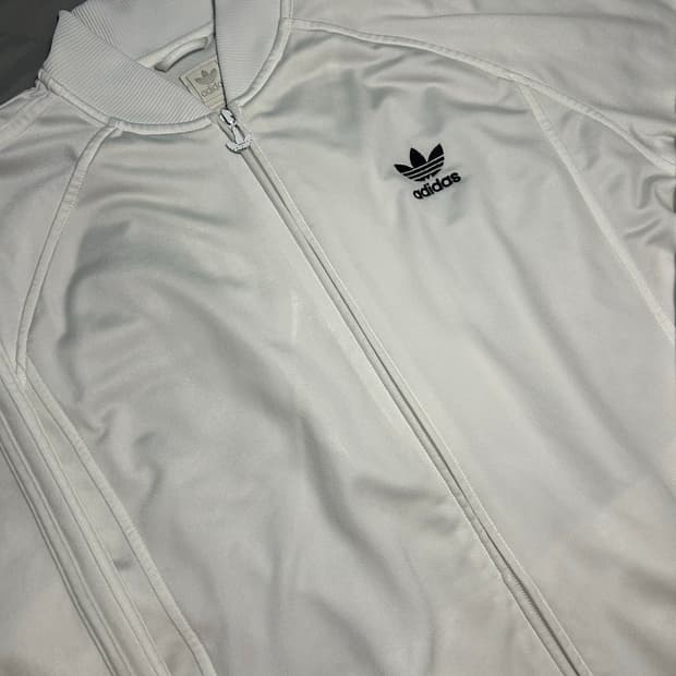 대대장🤍 올 화이트 아디다스 져지