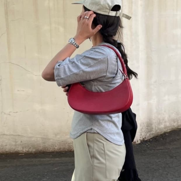 에토스 보트백 레드