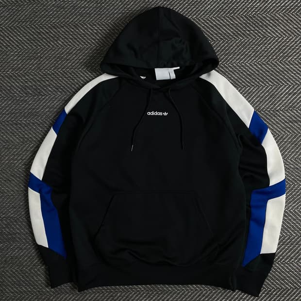 아디다스 센터로고 박시핏 트레이닝 후드o 3384