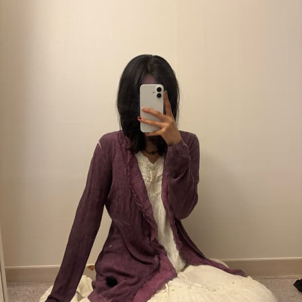 갸루모리걸 가디건